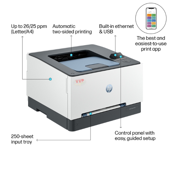 Máy in HP Color LaserJet Pro 3202dn 8D7L0A TTP