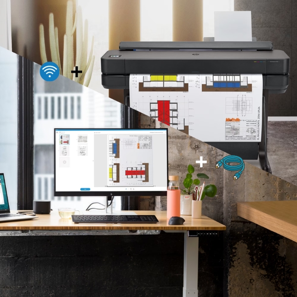 Máy in màu HP DesignJet T650