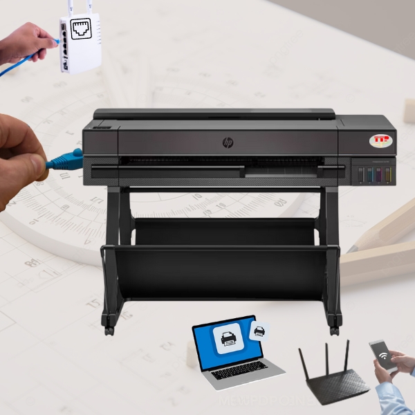 Máy in màu HP DesignJet T858