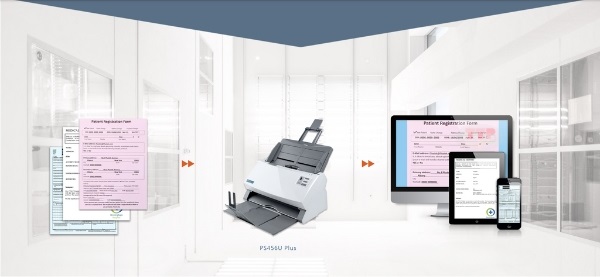 Máy scan Plustek SmartOffice PS456U Plus TTP