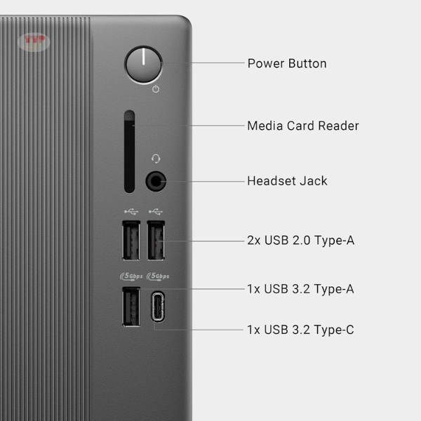 máy tính bộ Dell Slim ECS1250 71066641 TTP