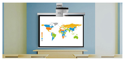 Máy chiếu BenQ-MW855UST