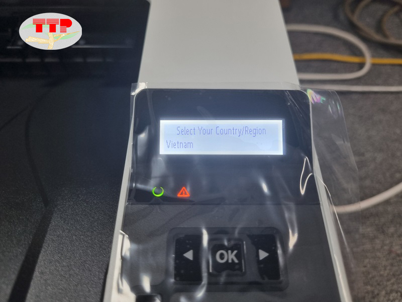 Cài đặt trên máy in HP 4003dn/m404dn - Bước 4