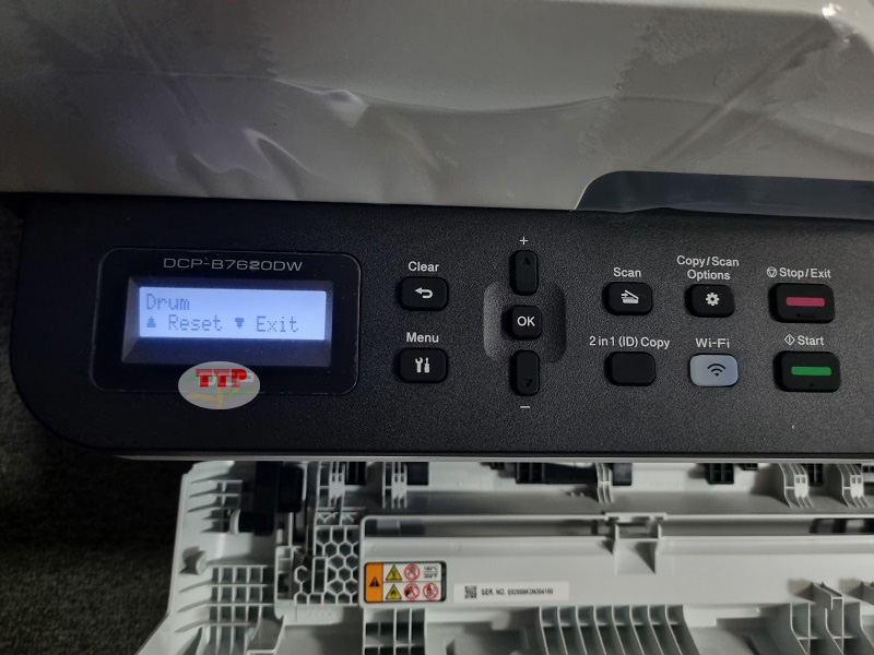 Cách sửa lỗi replace drum Brother 7620Dw - Bước 3
