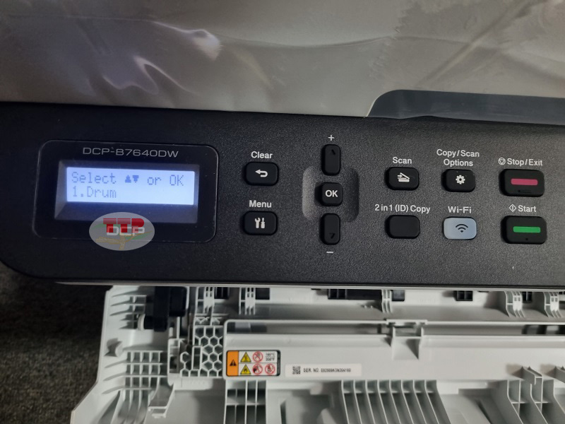 Cách sửa lỗi replace drum B7640Dw - Bước 2