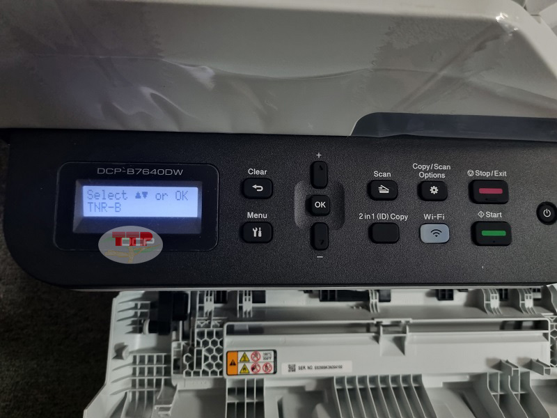 Cách sửa lỗi replace toner Brother B7640Dw -  Bước 2