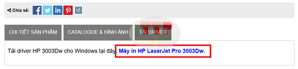 Tải Driver máy in HP 3003Dw/ 3003Dn chi tiết