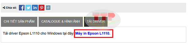 Hướng dẫn tải và cài đặt Driver Epson L1110