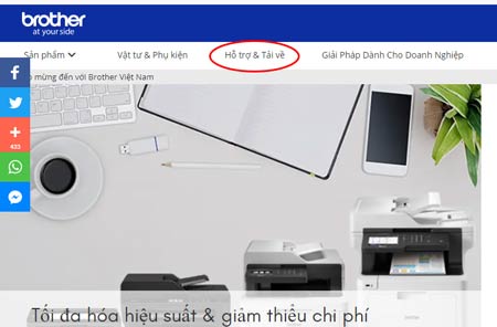 Hướng dẫn cài đặt Driver máy in Brother DCP-B7535Dw-7520Dw-7715Dw