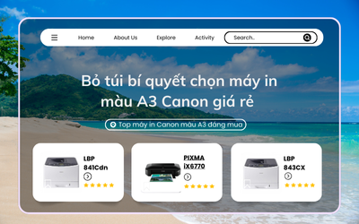 Cách chọn máy in màu A3 Canon giá rẻ, chất lượng