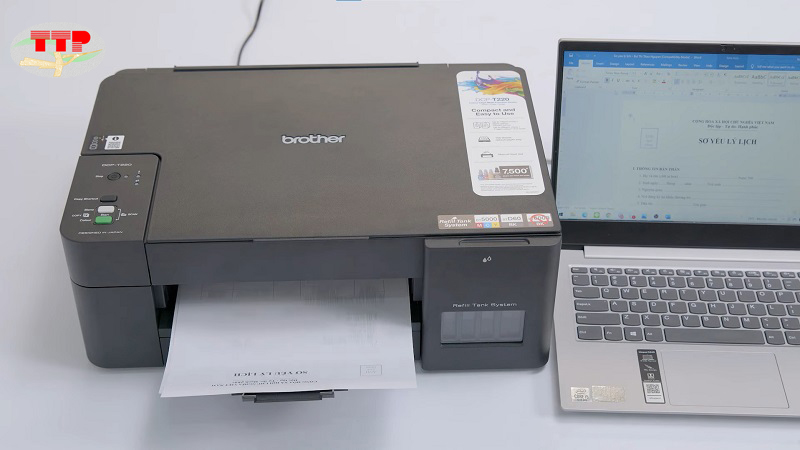 Hướng dẫn cài đặt Driver máy in Brother T220