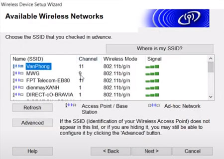 Hướng dẫn kết nối wifi máy in Brother HL-L2366Dw