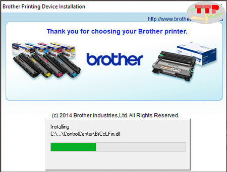 Hướng dẫn cài đặt máy in Brother DCP-L2520D