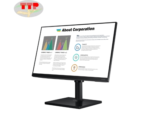 Màn hình Samsung T45F LF24T450FQEXXV 24 inch/ FHD/IPS/75HZ