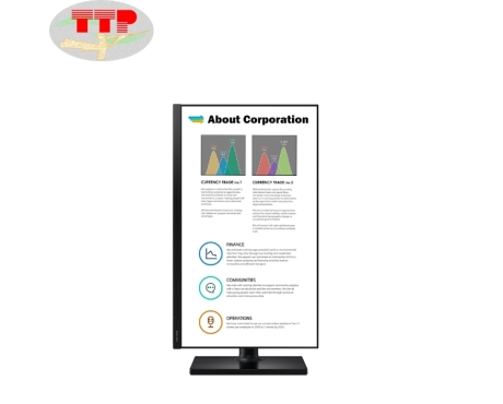 Màn hình Samsung T45F LF24T450FQEXXV 24 inch/ FHD/IPS/75HZ