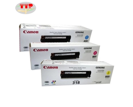 Hộp mực Canon 318 Bk C M Y