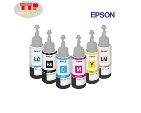 Hộp mực Epson T673 BK/C/M/Y/LC/LM