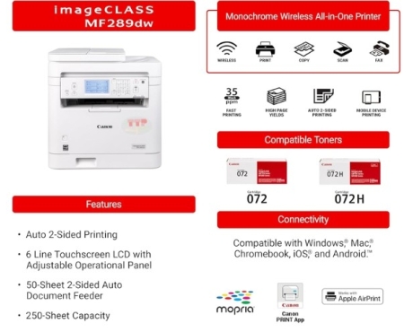 Máy in Canon MF289Dw