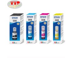 Hộp mực Epson 008 BK, C, M, Y