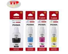 Hộp mực Canon GI-70 BK, C, M, Y