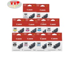  Mực máy in Canon PFI-300 C, CO, GY, M, MBK, PBK, PC, M, R, Y