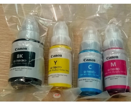 Hộp mực Canon GI-790 BK, C, M, Y