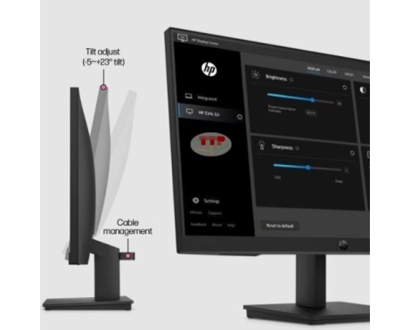 Màn hình HP P22 G5 64X86AA 21.5 inch/ VGA/ HDMI/ DP/ FHD/ IPS
