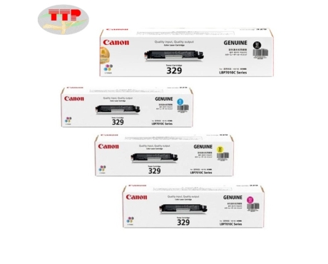 Hộp mực Canon 329 BK C M Y