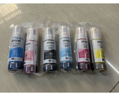 Hộp mực Epson 057 BK, C, M, Y, LC, LM