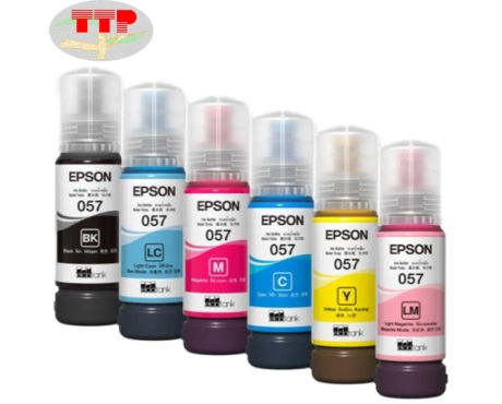 Hộp mực Epson 057 BK, C, M, Y, LC, LM